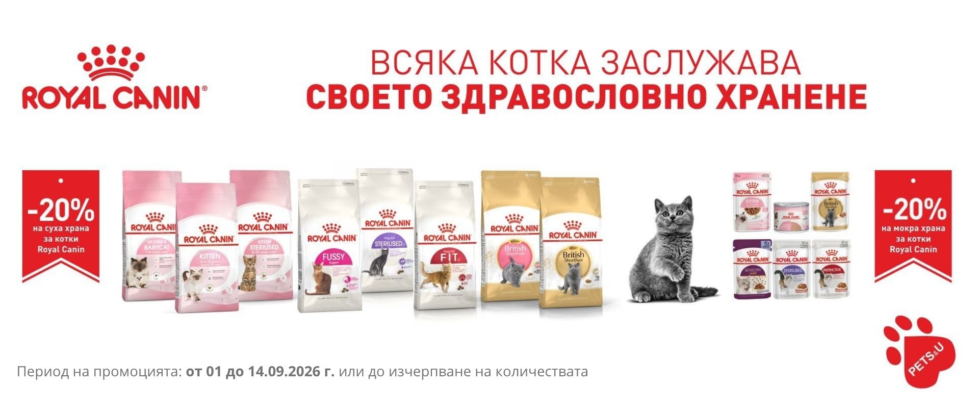 ROYAL CANIN CAT -20%
