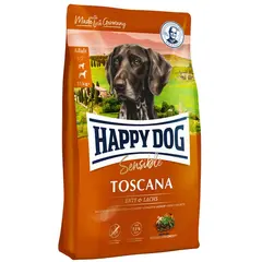 Happy Dog Sensible Toscana - Суха храна за кучета с патешко и сьомга