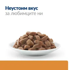 Hill's PRESCRIPTION DIET k/d Kidney Care pouch - лечебна мокра храна за котки с бъбречна недостатъчност, пауч с пилешко 12 бр x  85 г