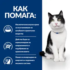 Hill's PRESCRIPTION DIET i/d Digestive Care AB+ Pouch - лечебна мокра храна за котки с храносмилателни разстройства и за възстановяване, пауч с пилешко - 12 бр x 85 г