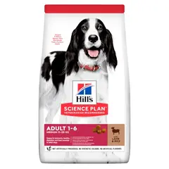 Hill's Science Plan Canine Adult Medium Lamb - кучета от средни породи с агнешко - 14 кг