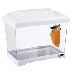Аквариум Ferplast Capri Junior White - Оборудван пластмасов аквариум 21 л,  41 х 26.5 х h 34 см