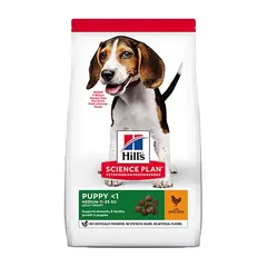 Hill's Science Plan Canine Puppy Medium Chicken суха храна за кученца средни породи с пиле - 14 кг