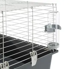 Ferplast  Rabbit 100 - Оборудвана клетка за зайци и морски свинчета,  95х57х46 см