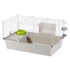 Ferplast Rabbit / Cavie 80 - Клетка за морски свинчета, оборудвана, 77 x 48 x h 42 см