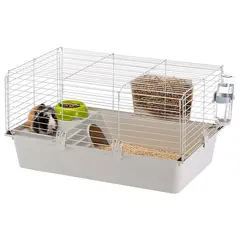Ferplast Rabbit / Cavie 80 - Клетка за морски свинчета, оборудвана, 77 x 48 x h 42 см