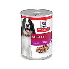 Hill's Science Plan Canine Adult Beef - мокра храна за кучета с телешко, консерва 370 гр.