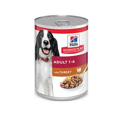 Hill's Science Plan Canine Adult Turkey - мокра храна за кучета с пуешко, консерва 370 гр.