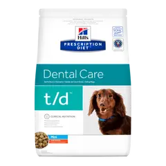 Hill's PD t/d Dental Care Mini -  суха лечебна храна за кучета