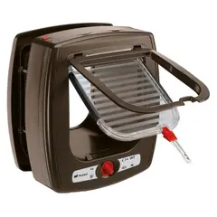 Ferplast Swing MicroChip -  Вратичка за котки и мини кучета с микрочип - кaфява