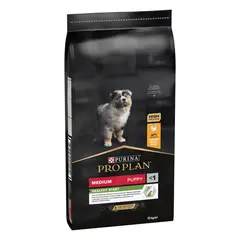 Pro Plan Medium Puppy HEALTHY START - за малки кученца от средни породи, суха храна, с високо съдържание на пиле, 12kg