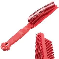 Ferplast GRO 5941 – Двустранна гумена четка за отстраняване на косми 
