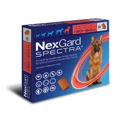 NexGard Spectra L - 15-30 кг - КУТИЯ (3 бр. таб)