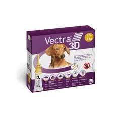 Ceva Vectra 3D - спот он форма за външно обезпаразитяване на кучета над 40 кг