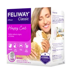 Ceva Feliway Classic - котешки феромони - дифузер+пълнител - 48 мл.
