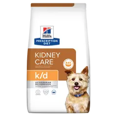 Hill's PRESCRIPTION DIET k/d Kidney Care - лечебна суха храна за кучета с бъбречна недостатъчност, с пилешко