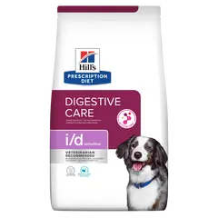 Hill's PRESCRIPTION DIET i/d Sensitive AB+ - лечебна суха храна за кучета с храносмилателни разстройства и хранителна непоносимост, с яйца и ориз