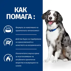 Hill's PRESCRIPTION DIET i/d Sensitive AB+ - лечебна суха храна за кучета с храносмилателни разстройства и хранителна непоносимост, с яйца и ориз