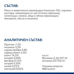 Hill's PRESCRIPTION DIET Metabolic - лечебна мокра храна за кучета с наднормено тегло, консерва с пилешко 370 гр