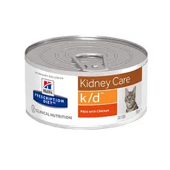 Hill's Prescription Diet k/d Kidney Care  - лечебна храна за котки, консерва 156 гр