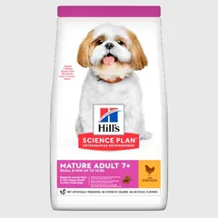 Hill's Science Plan Canine Small&Mini Mature 7+ - храна за кучета малки породи над 7г - 1,5кг