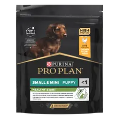 Pro Plan Small&Mini Puppy HEALTHY START - за малки кученца от дребни и мини породи, суха храна с пиле - 700гр