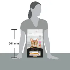 Pro Plan DERMA CARE Salmon - суха храна за котки в зряла възраст с чувствителна козина - със сьомга