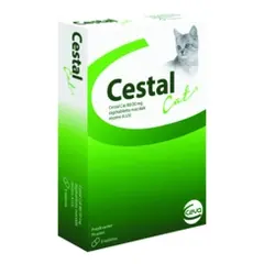 CESTAL CAT - овкусени таблетки за вътрешно обезпаразитяване на котки, кутия 8 бр