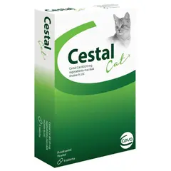 CESTAL CAT - овкусени таблетки за вътрешно обезпаразитяване на котки, кутия 8 бр
