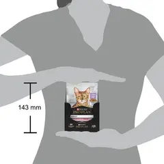 Pro Plan NUTRISAVOUR Adult Cat Delicate Digestion 85гр - мокра храна за котки в зряла възраст с чувствително храносмилане - пауч с пуйка в сос