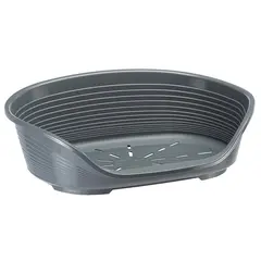 Пластмасово легло с дюшече за кучета и котки Ferplast Siesta Deluxe 6 Black