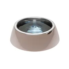 Метална купа за храна Ferplast Jolie Medium 0,85L - Черна