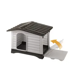 DOGVILLA 90 - пластмасова къща за куче 88х72х65 cm.