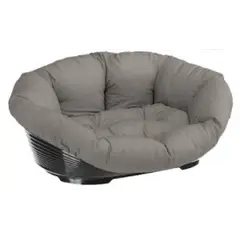 Пластмасово легло за кучета с дюшече Ferplast Sofa 2 - Синьо