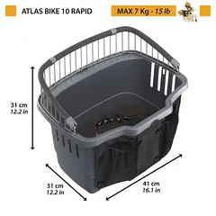 Транспортна кошница за колело Ferplast Atlas Bike Rapid 20