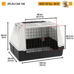 Транспортна клетка за кучета Ferplast Atlas Car 100