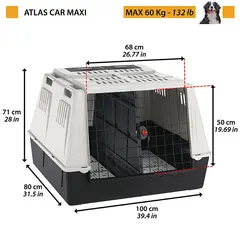 Транспортна клетка за кучета Ferplast Atlas Car Maxi