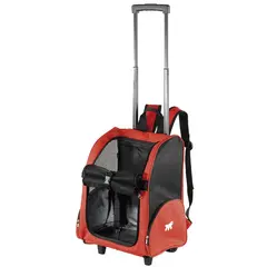 Малка транспортна раница за кучета Ferplast Trolley - Синя