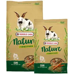 Versele-Laga Fibrefood Cuni Nature - пълноценна храна с фибри за зайци