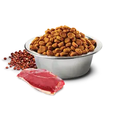 N&D Quinoa Dog Skin & Coat Duck Medium & Maxi - суха храна за здрава кожа и козина за кучета от средни и едри породи над 1 год. с киноа и патица - 2,5 кг.
