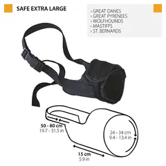 Намордник за Ротвайлер Ferplast Muzzle Safe Extra Large Black