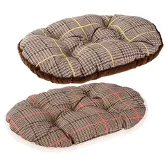 Дюшече за кучета и котки Ferplast Relax F 55/4 - Kaфяв с плюш