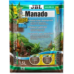 JBL Manado - натурален субстрат за филтрация на водата и подхранване растежа на растенията в аквариума