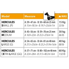 Нагръдник за куче Ferplast Hercules P L - Черен