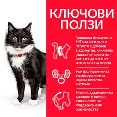 Hill's Science Plan Feline Mature Adult Sterilised Chicken - кастрирани котки над 7год. с пиле - 0,300 kg