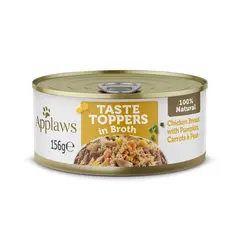 Applaws Chicken & Vegetables - месни хапки с пилешко филе и зеленчуци в сос, консерва за кучета 0.156g