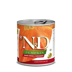N&D DOG CHICKEN &PUMPKIN& POMEGRANATE 285 гр – за кучета над 1 година, с пиле, тиква и нар