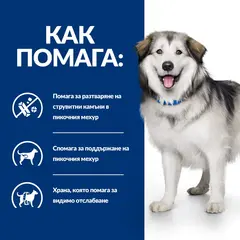 Hill's PRESCRIPTION DIET c/d + Metabolic - лечебна суха храна за кучета с наднормено тегло и уринарни проблеми 12 кг