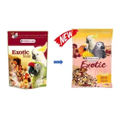 Versele-Laga Exotic Fruit Mix 750 g - Пълноценна храна за големи папагали с екзотични плодове