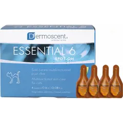 Dermoscent Essential 6 Spot-on Cats - 4 пипети в кутия